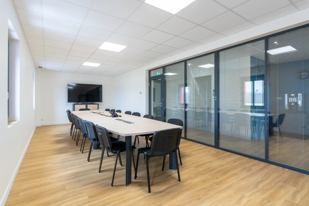 Rénovation bureaux entreprise de transport Aquitaine